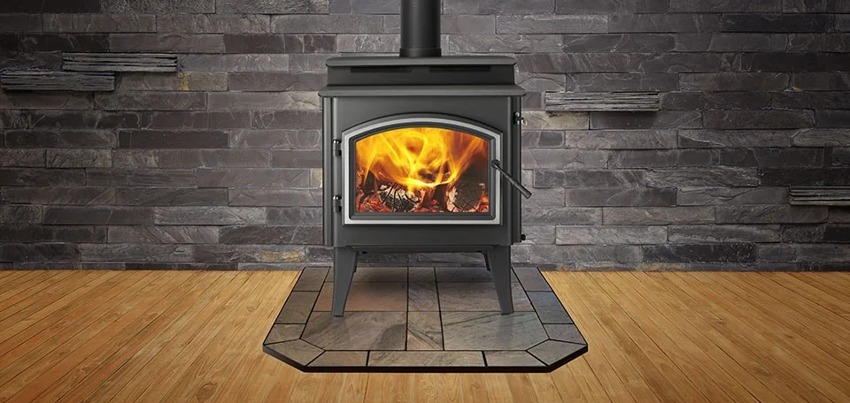 Quadrafire 5700 Step Top Wood Stove - The Heating Lodge