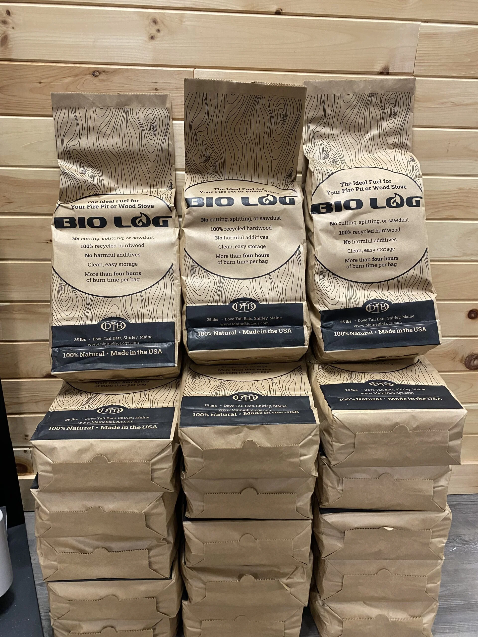 The Heating Lodge - Bio Brick - Bio Logs