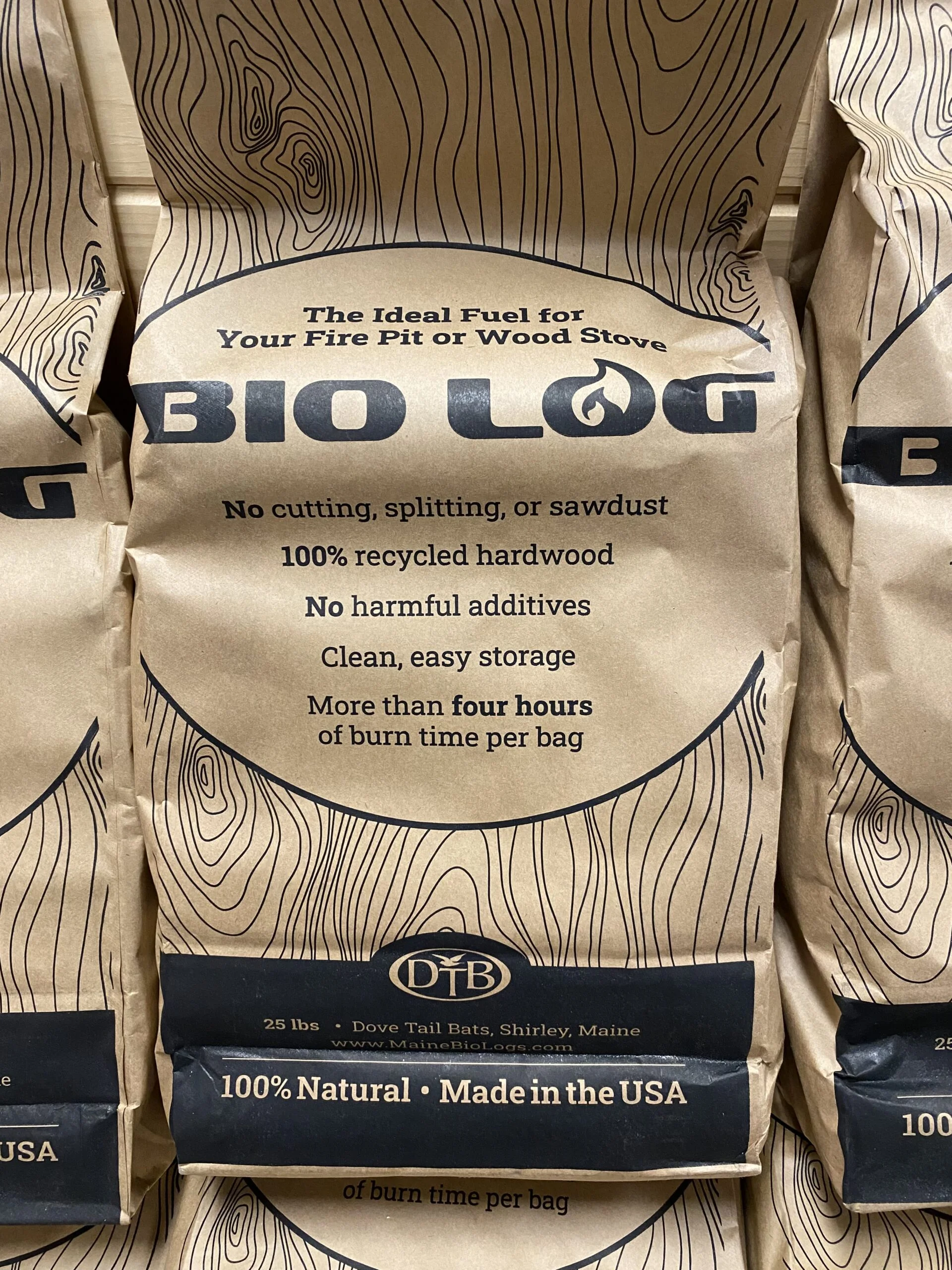 The Heating Lodge - Bio Brick - Bio Logs
